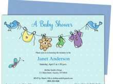 25 Blank Baby Shower Flyer Templates Free PSD File for Baby Shower Flyer Templates Free