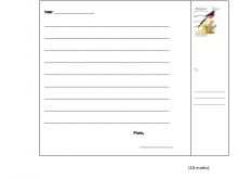 25 Blank Postcard Format Essay Templates for Postcard Format Essay