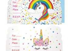 25 Create Birthday Card Template Unicorn in Word with Birthday Card Template Unicorn