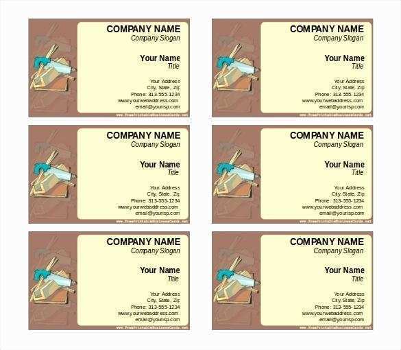 25 Create Business Card Template Word 2003 Formating by Business Card Template Word 2003