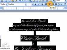 25 Create Invitation Card Templates For Ms Word Maker with Invitation Card Templates For Ms Word