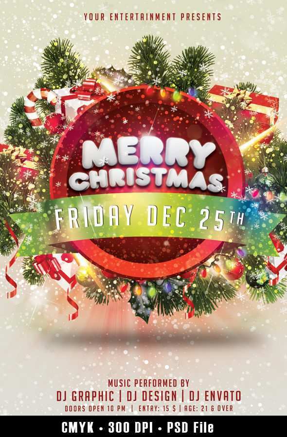 25 Creating Free Christmas Flyer Templates Download Photo for Free Christmas Flyer Templates Download