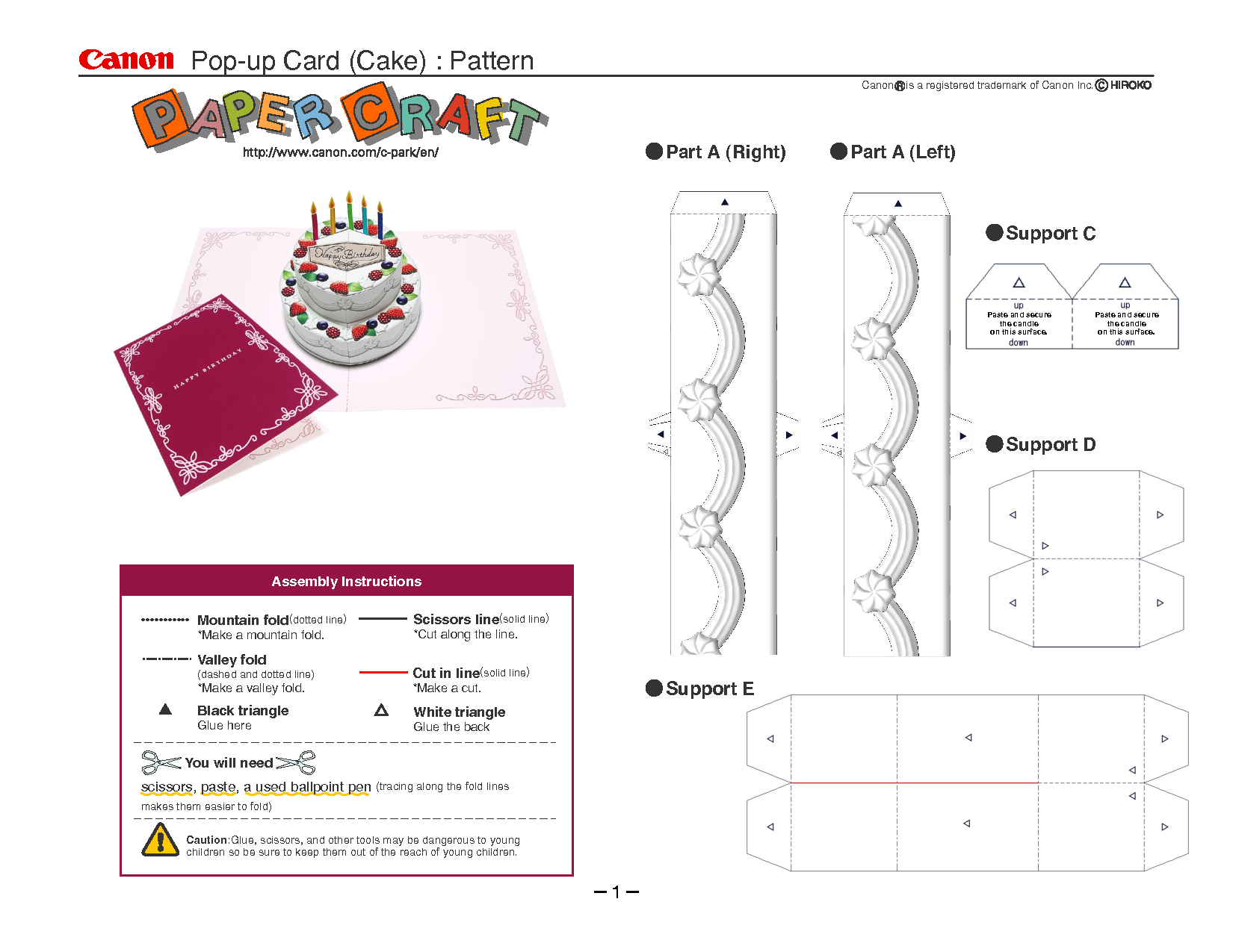 11 Creating Pop Up Birthday Card Templates Free Printable Download For Pop Up Card Templates Free Printable