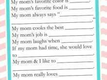 25 Creative Mother S Day Card Templates Kindergarten for Ms Word with Mother S Day Card Templates Kindergarten