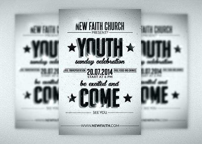 Youth Group Flyer Template Free