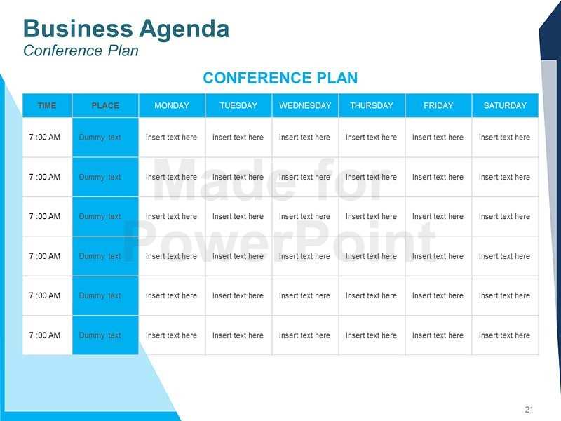 25 Customize Conference Agenda Template Powerpoint Templates by Conference Agenda Template Powerpoint