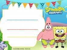25 Customize Our Free Spongebob Birthday Card Template by Spongebob Birthday Card Template
