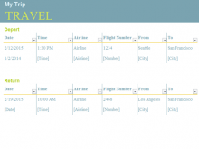25 Customize Our Free Travel Itinerary Template Online Photo for Travel Itinerary Template Online