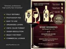 25 Customize Our Free Wine Flyer Template For Free by Wine Flyer Template