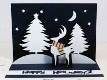 25 Customize Reindeer Pop Up Card Template Now by Reindeer Pop Up Card Template
