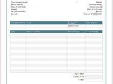 Service Company Invoice Template