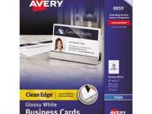 Avery Business Card Template Staples