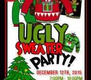 25 Format Ugly Sweater Party Flyer Template PSD File by Ugly Sweater Party Flyer Template