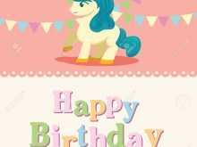 25 Free Birthday Card Template Unicorn Download with Birthday Card Template Unicorn