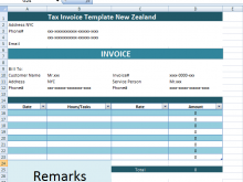 25 Free Printable Tax Invoice Format Nz Formating for Tax Invoice Format Nz