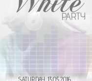 25 How To Create All White Party Flyer Template Free in Photoshop for All White Party Flyer Template Free