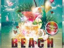 25 How To Create Beach Party Flyer Template Free Psd Photo for Beach Party Flyer Template Free Psd