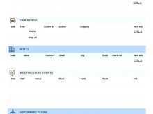 25 How To Create Travel Itinerary Template Pages in Word for Travel Itinerary Template Pages