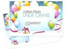 Birthday Card Template Indesign Free