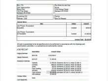 25 Online Invoice Template For Construction Work for Ms Word for Invoice Template For Construction Work