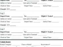 25 Online Travel Itinerary Template For Executives Maker for Travel Itinerary Template For Executives