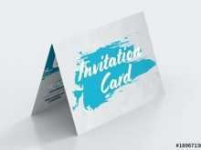 25 Printable 2 Fold Invitation Card Template in Photoshop by 2 Fold Invitation Card Template