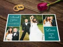 25 Printable Wedding Thank You Card Template Photoshop Templates by Wedding Thank You Card Template Photoshop
