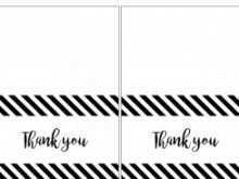 25 Report Free Thank You Card Template Black And White Formating with Free Thank You Card Template Black And White