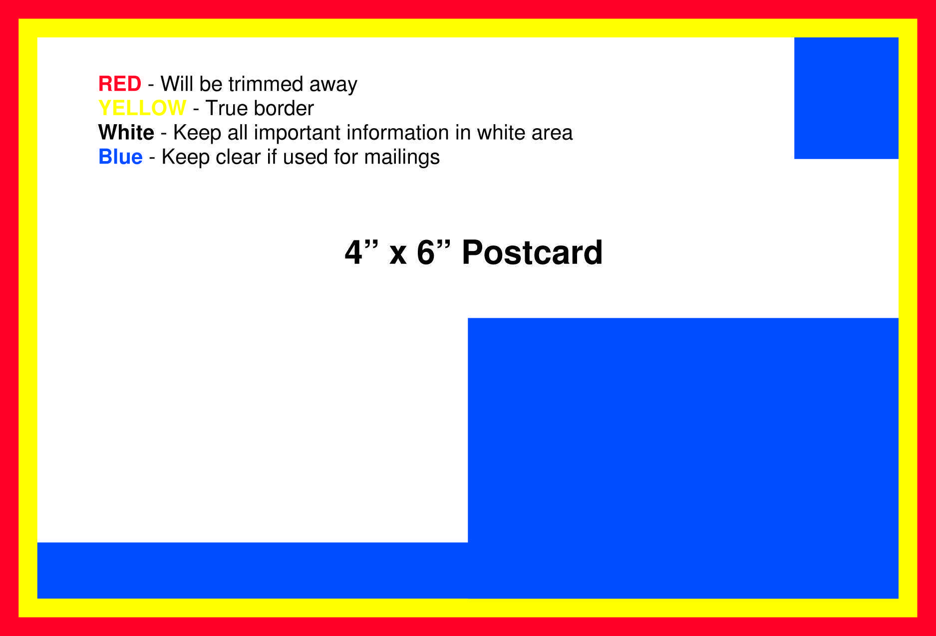 25 Standard Blank 4X6 Postcard Template in Word for Blank 4X6 Postcard