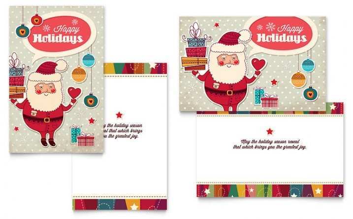 25 Standard Christmas Card Template Ms Word For Free with Christmas Card Template Ms Word