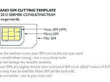 25 Standard Sim Card Template Cut Templates for Sim Card Template Cut