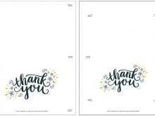25 Standard Thank You Card Templates To Print With Stunning Design with Thank You Card Templates To Print