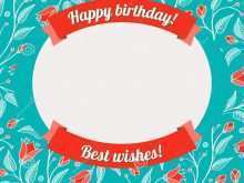 25 The Best Birthday Card Template With Photo Layouts with Birthday Card Template With Photo