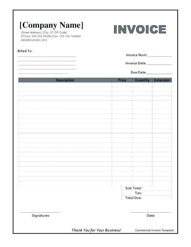 25 The Best Blank Hotel Invoice Template With Stunning Design for Blank Hotel Invoice Template