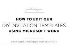 25 The Best Invitation Card Format In Word Formating by Invitation Card Format In Word