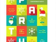 Office Christmas Party Flyer Templates