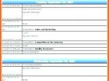 26 Best Event Agenda Template Excel for Ms Word for Event Agenda Template Excel