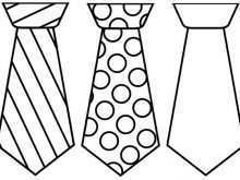 26 Blank Father S Day Card Template Tie With Stunning Design by Father S Day Card Template Tie