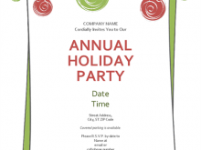 26 Blank Holiday Party Agenda Template for Ms Word for Holiday Party Agenda Template