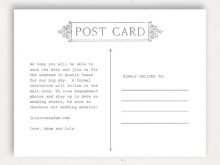 26 Blank Postcard Template For Printing Templates with Postcard Template For Printing