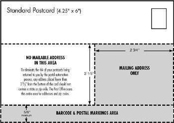 26 Blank Usps Bulk Mail Postcard Template in Photoshop by Usps Bulk Mail Postcard Template