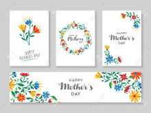 26 Create Mothers Day Card Template Flower With Stunning Design with Mothers Day Card Template Flower