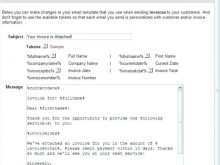 26 Creating Invoice Email Message Template With Stunning Design for Invoice Email Message Template