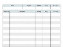 Blank Sage Invoice Template