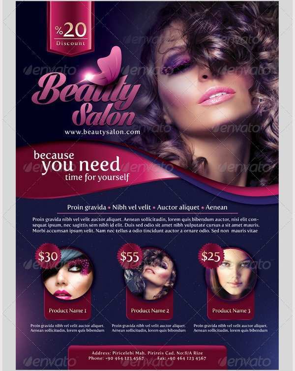 26 Creative Makeup Flyer Templates Free Templates by Makeup Flyer Templates Free