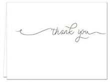 26 Creative Simple Thank You Card Template for Ms Word for Simple Thank You Card Template