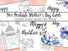 26 Customize Mother Day Card Template To Color Maker for Mother Day Card Template To Color