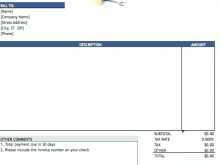 26 Customize Our Free Free Labor Invoice Templates in Photoshop by Free Labor Invoice Templates