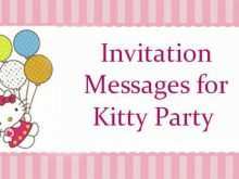 26 Customize Our Free Invitation Card Format For Kitty Party in Word with Invitation Card Format For Kitty Party