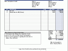 26 Customize Our Free Job Work Invoice Format In Word in Photoshop with Job Work Invoice Format In Word